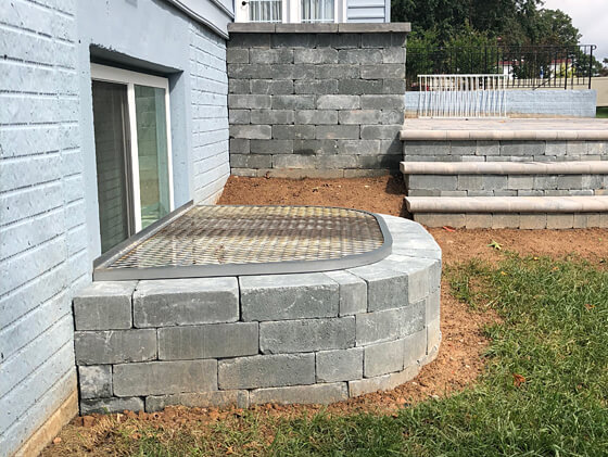 Our custom stone pavers can complete any retaining wall project in Easton, MD.