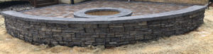 Patio, Wall, Firepit