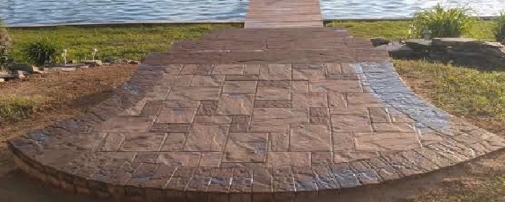 Essex paver stairway