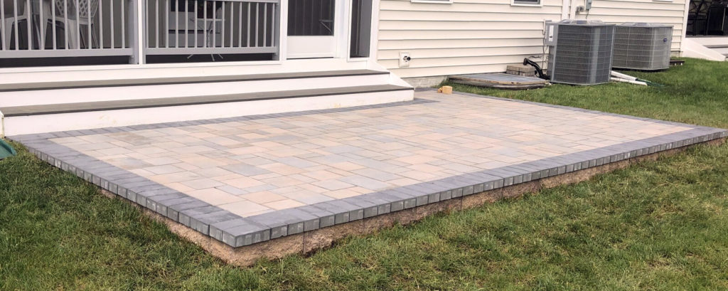 New Construction Paver Patio