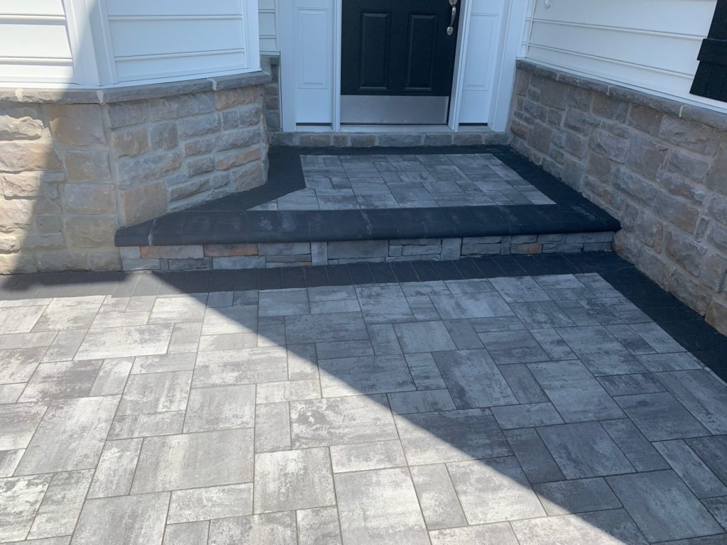 Paver Front Entry Upgrade