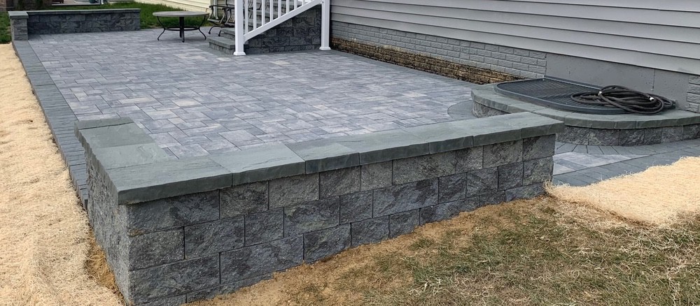 Paver Patio & Stairs in Odenton