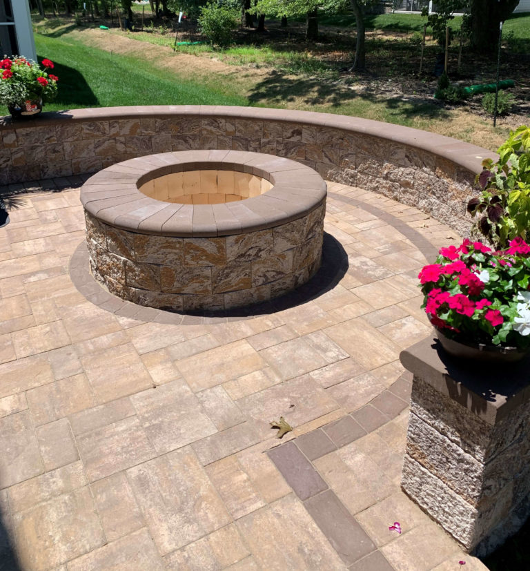 Fire Pits and Lighting - Three Little Birds Hardscaping & Lawn Care