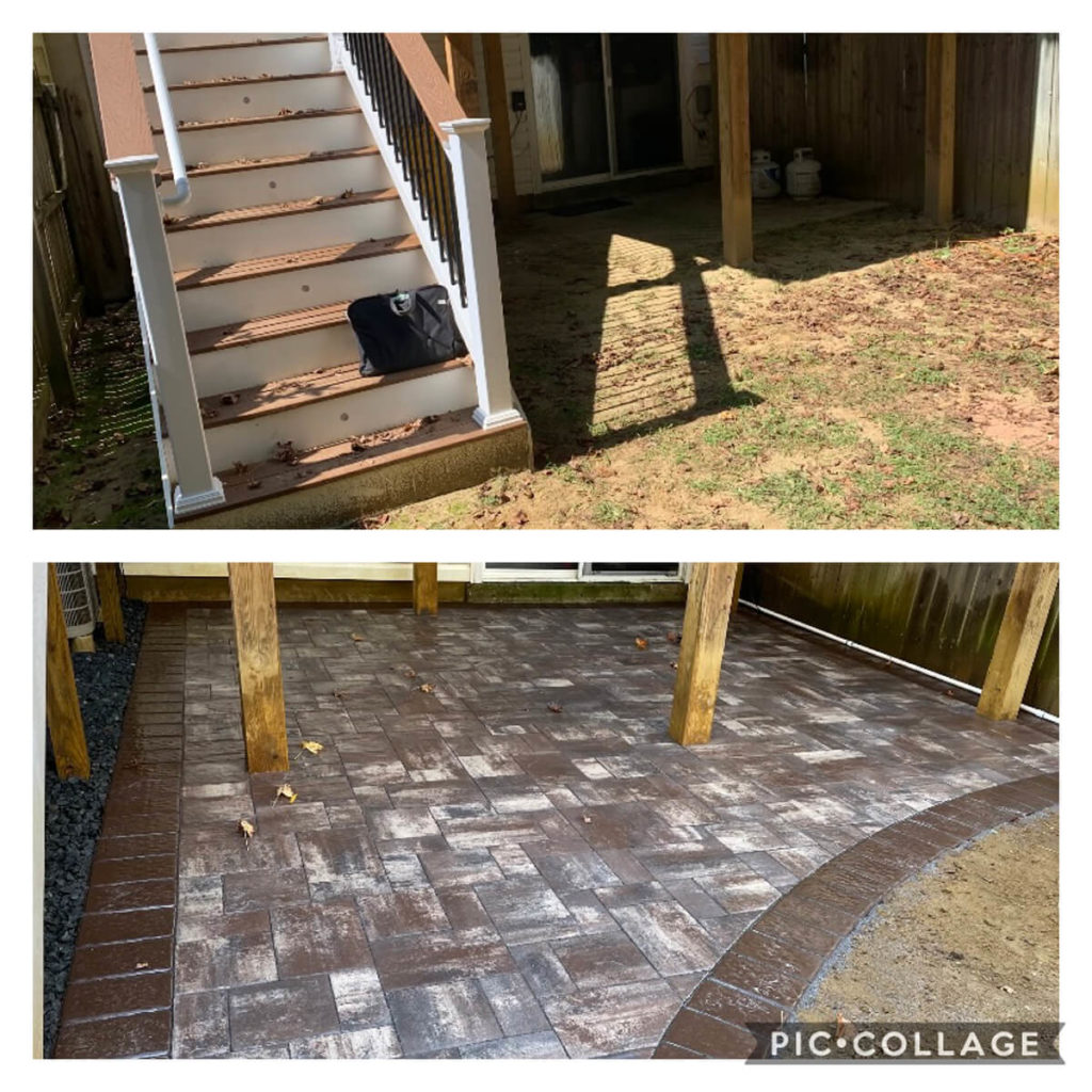 crofton-under-deck-patio-before-after