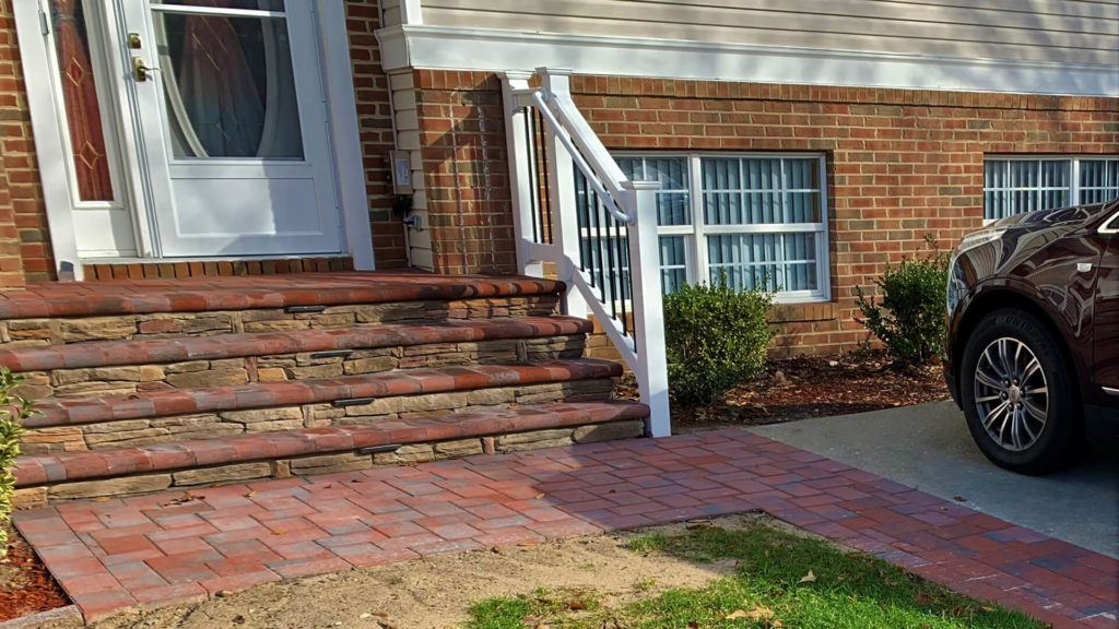 Severn Paver Sidewalk and Porch Overlay