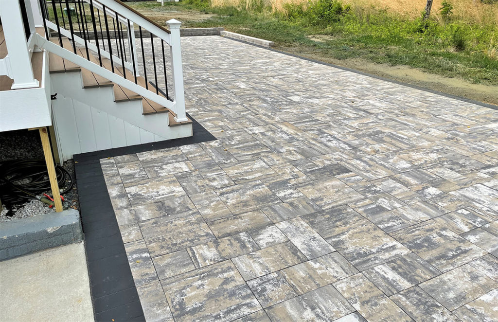 Backyard Paver Patio in Crownsville MD