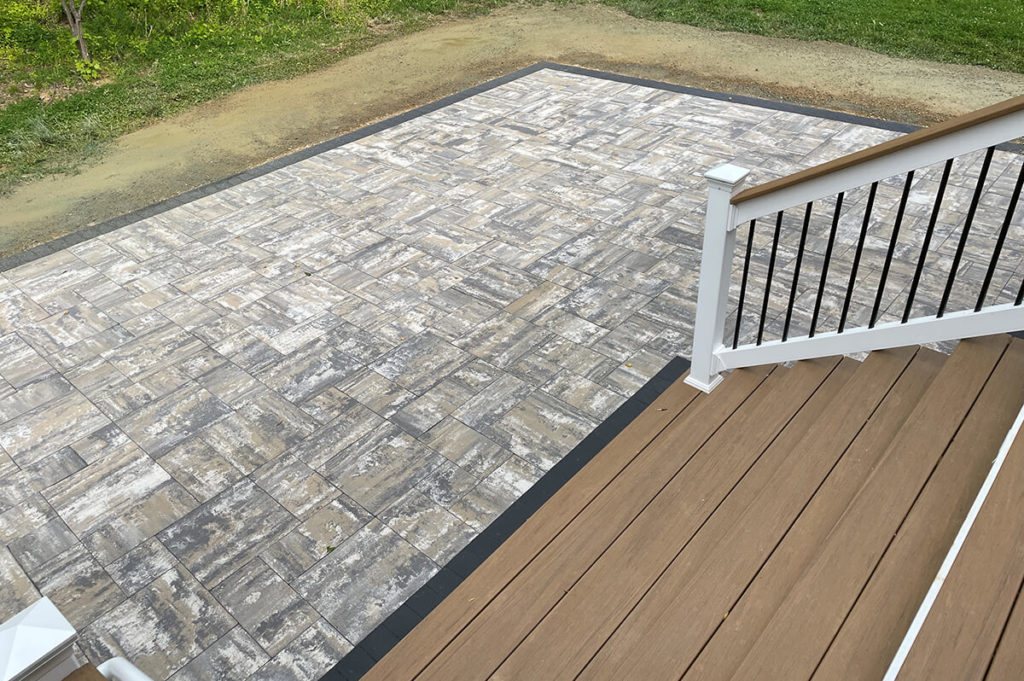 Backyard Paver Patio in Crownsville MD
