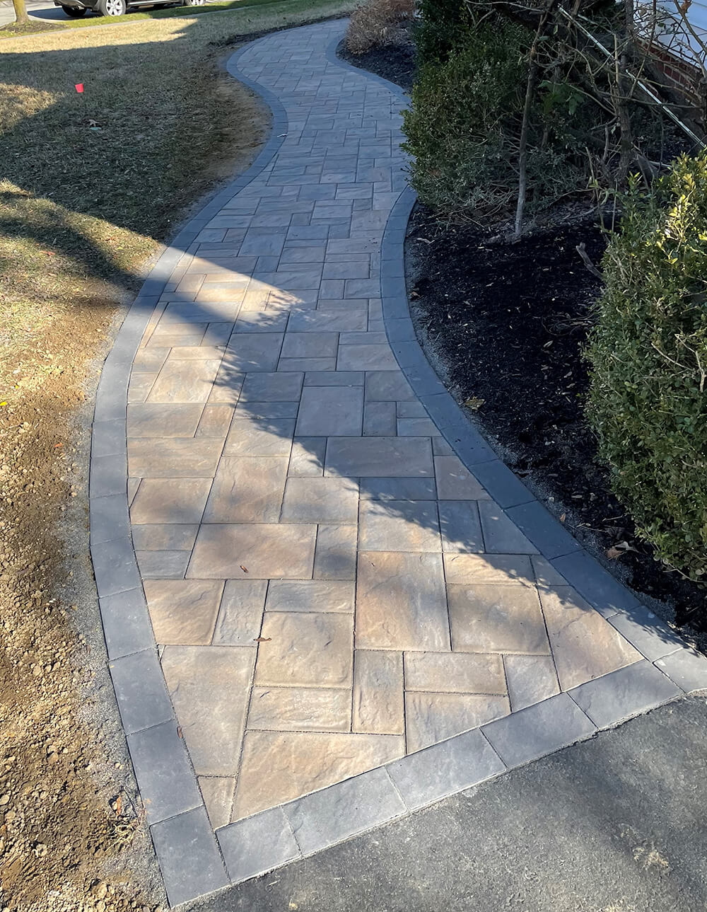 Paver Sidewalks in Arnold MD - Three Little Birds Hardscaping & Lawn Care