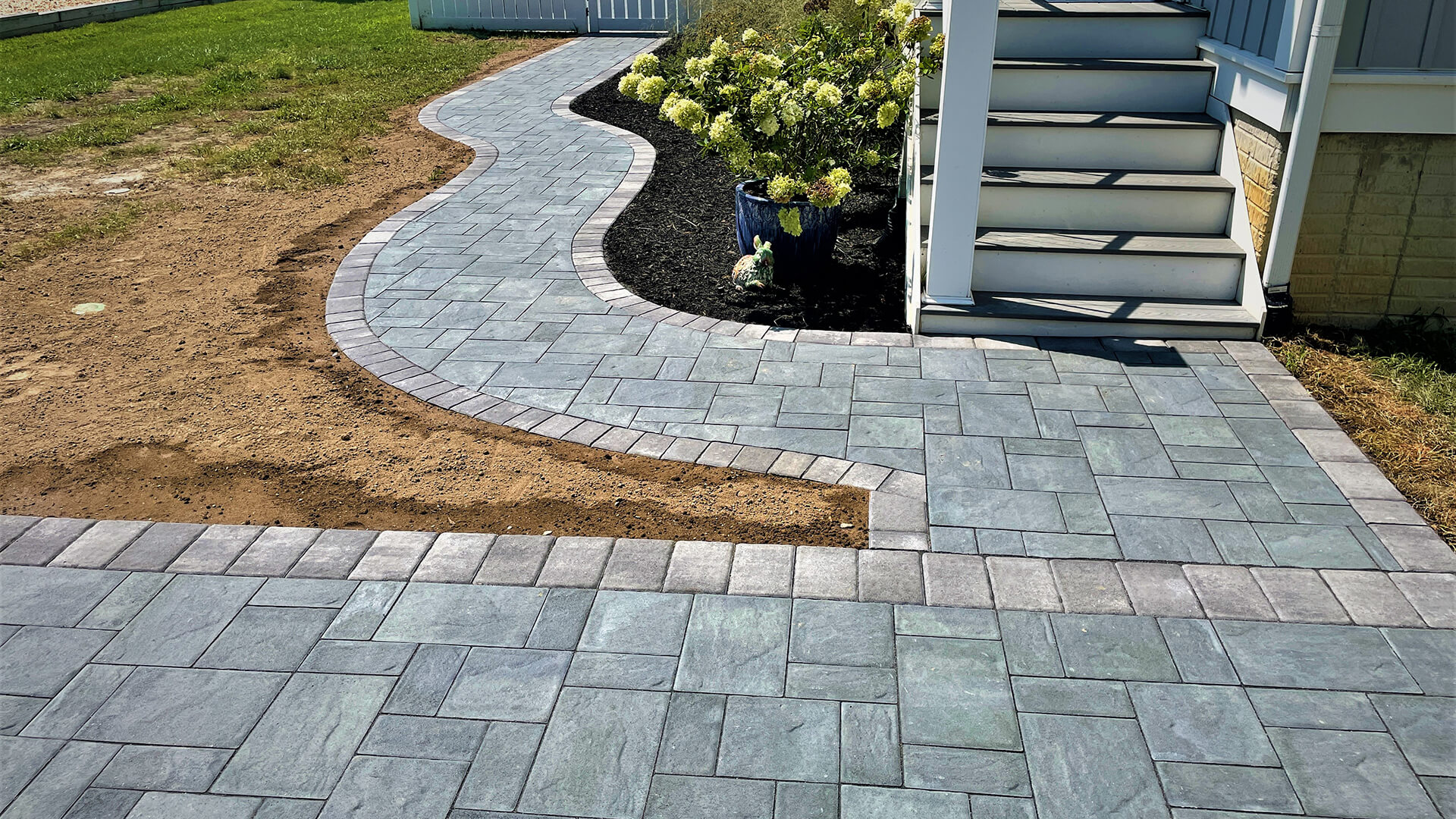Paver Driveway, Paver Sidewalk, & Paver Patio in Stevensville, MD