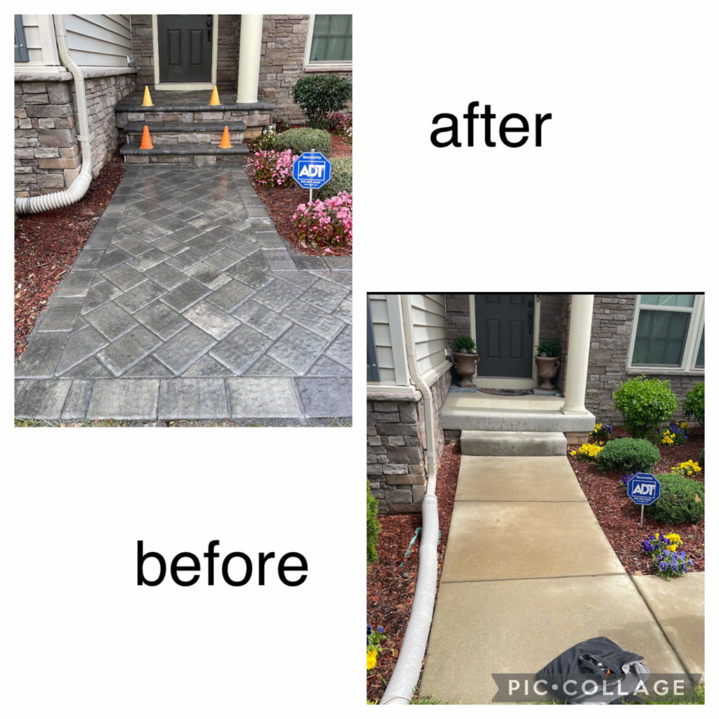 Jessup Paver Sidewalk and Porch Overlay