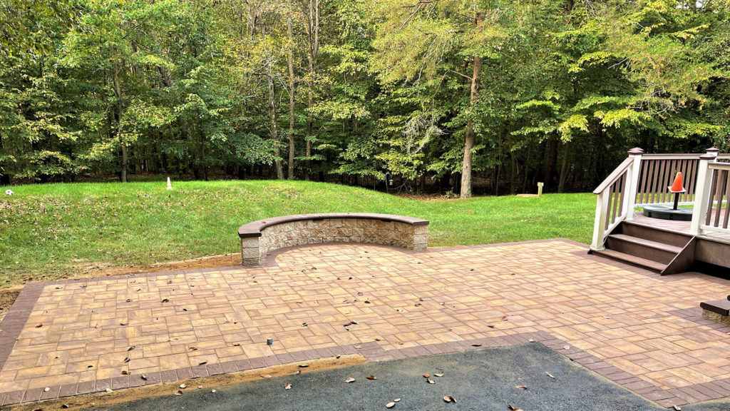 Paver Patio in Gambrills Maryland