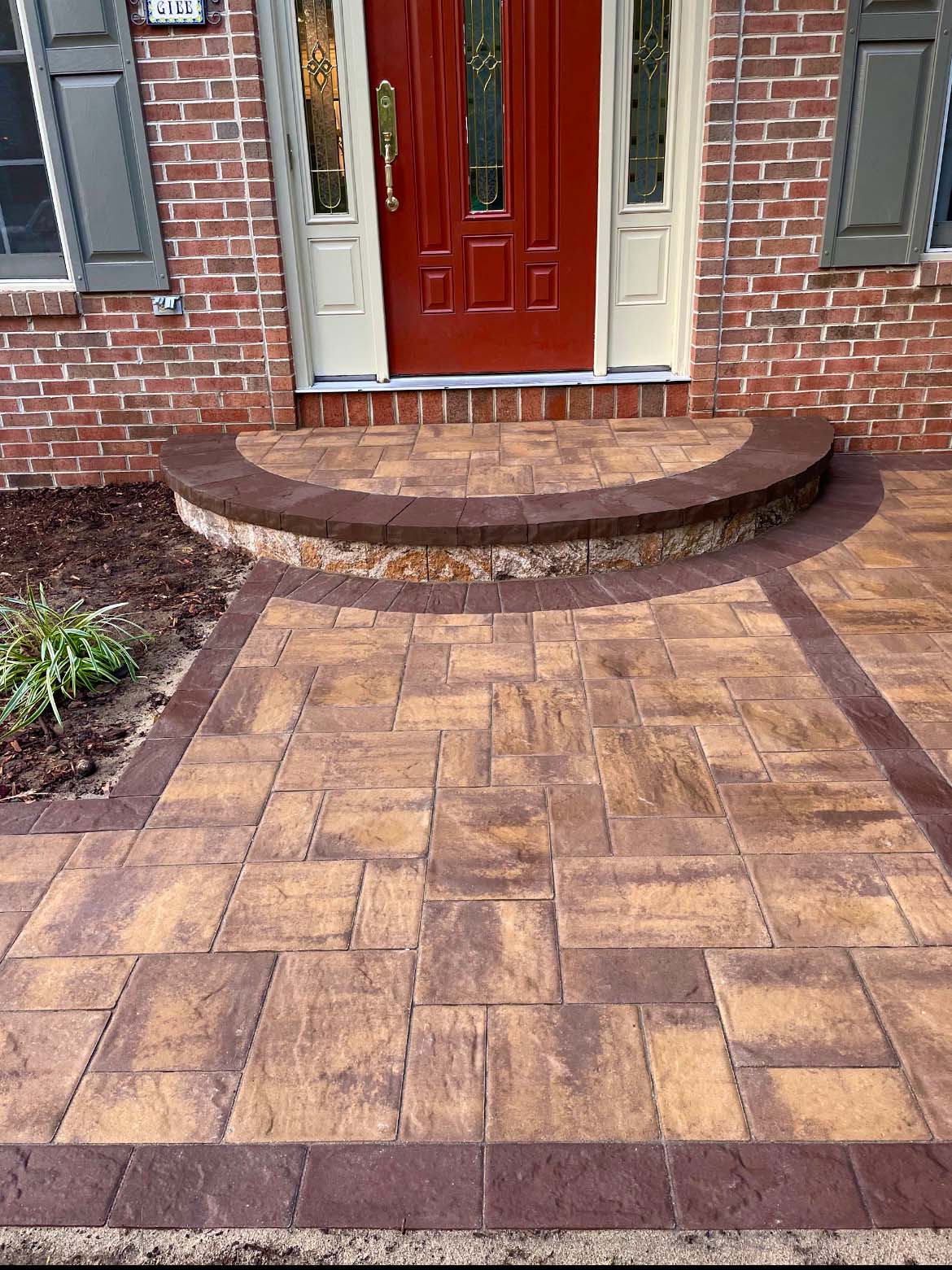 Arnold Paver Front Sidewalk, Patio, and Step Three Little Birds