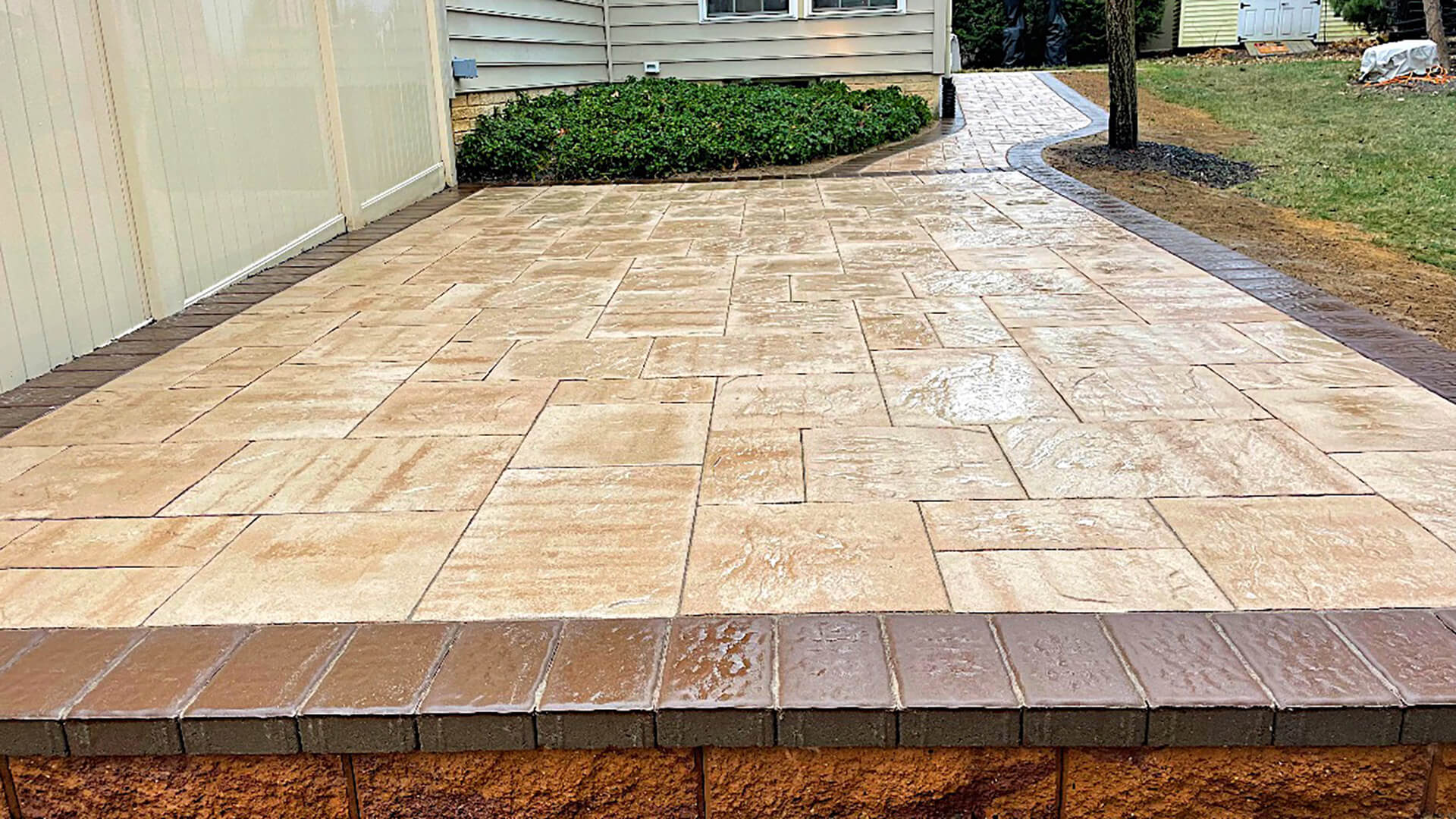 Paver Walkway and Paver Patio in Severna Park, MD Three Little Birds
