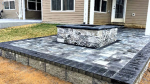 Gambrills Paver Patio and Fire Pit