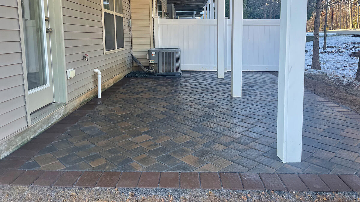 Glen Burnie Paver Porch Overlay, Sidewalk, & Backyard Patio Three