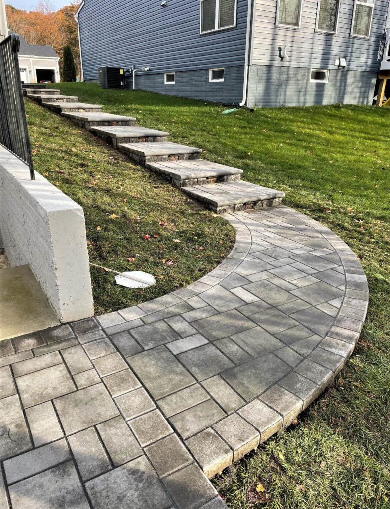 Millersville Hardscaping Walkway and Steps