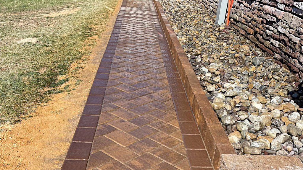 Millersville Paver Sidewalk