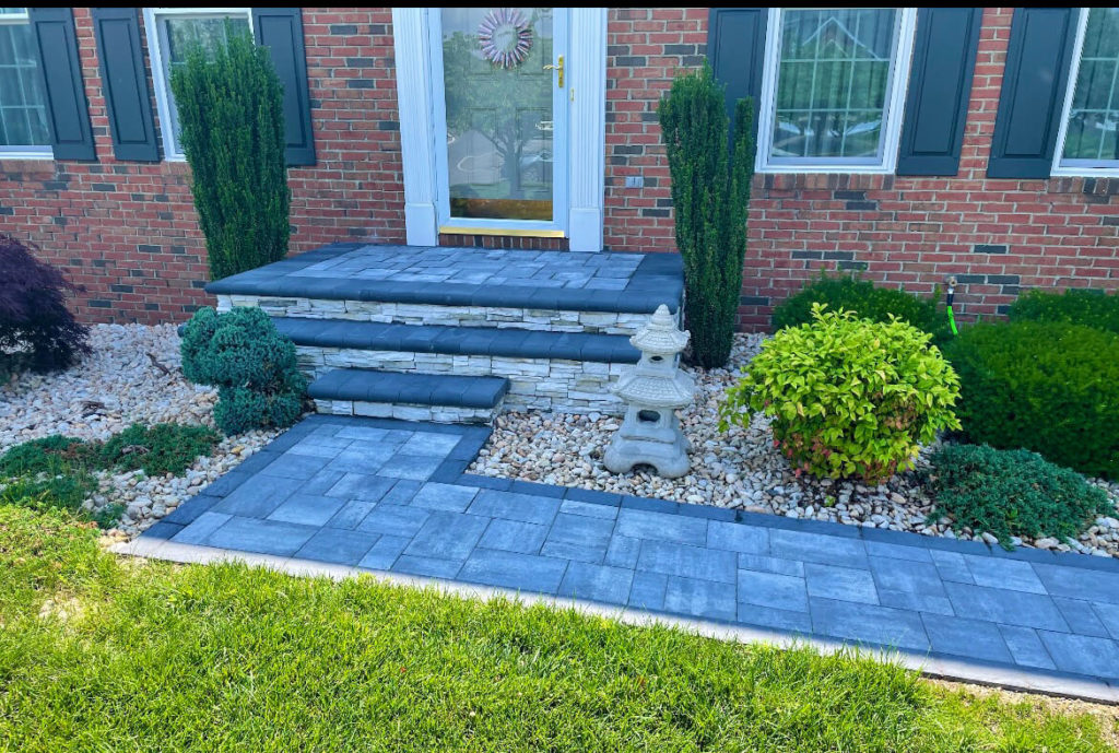 Odenton Paver Sidewalk and Porch Overlay