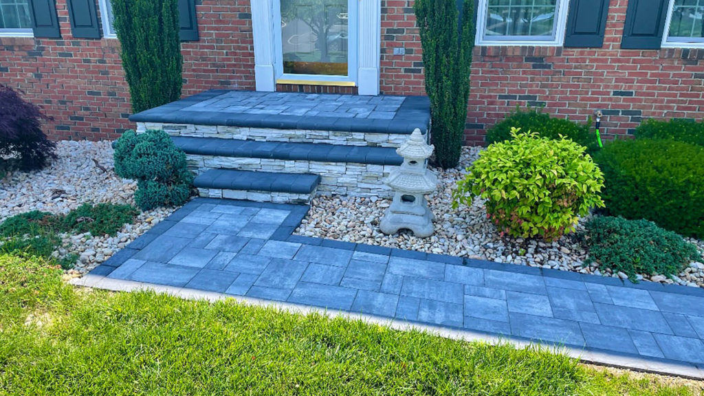 Odenton Paver Sidewalk and Porch Overlay