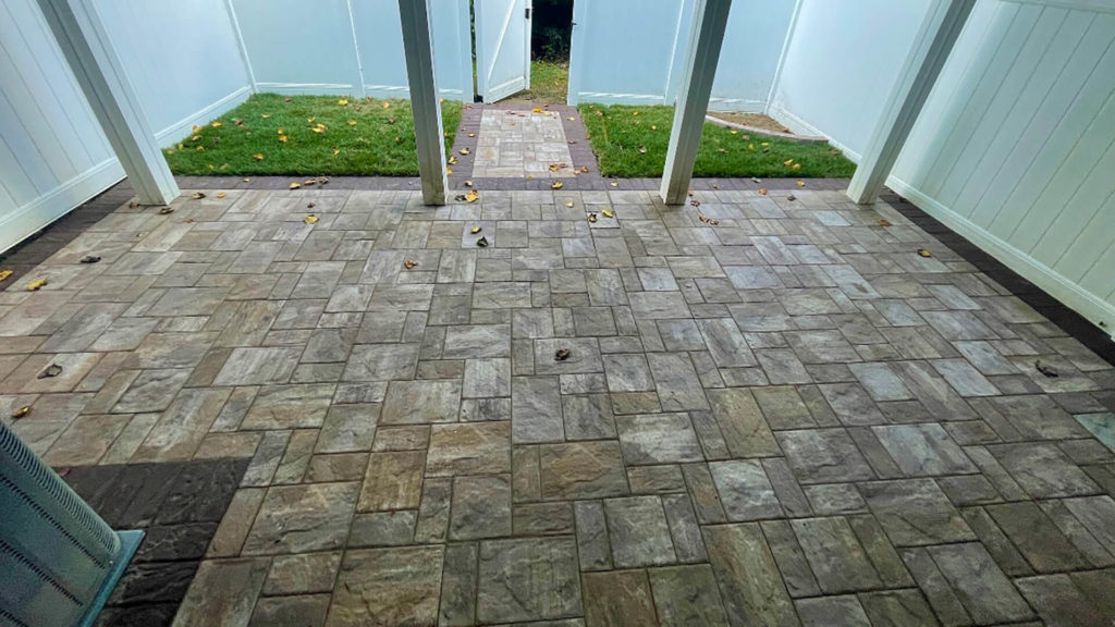 Gambrills Under Deck Paver Patio