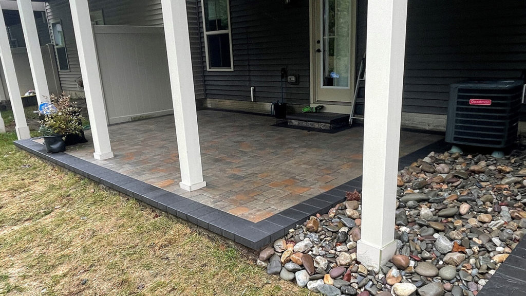 Millersville Townhome Paver patio