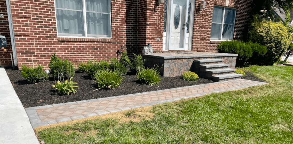 Odenton Sidewalk, Steps and Porch