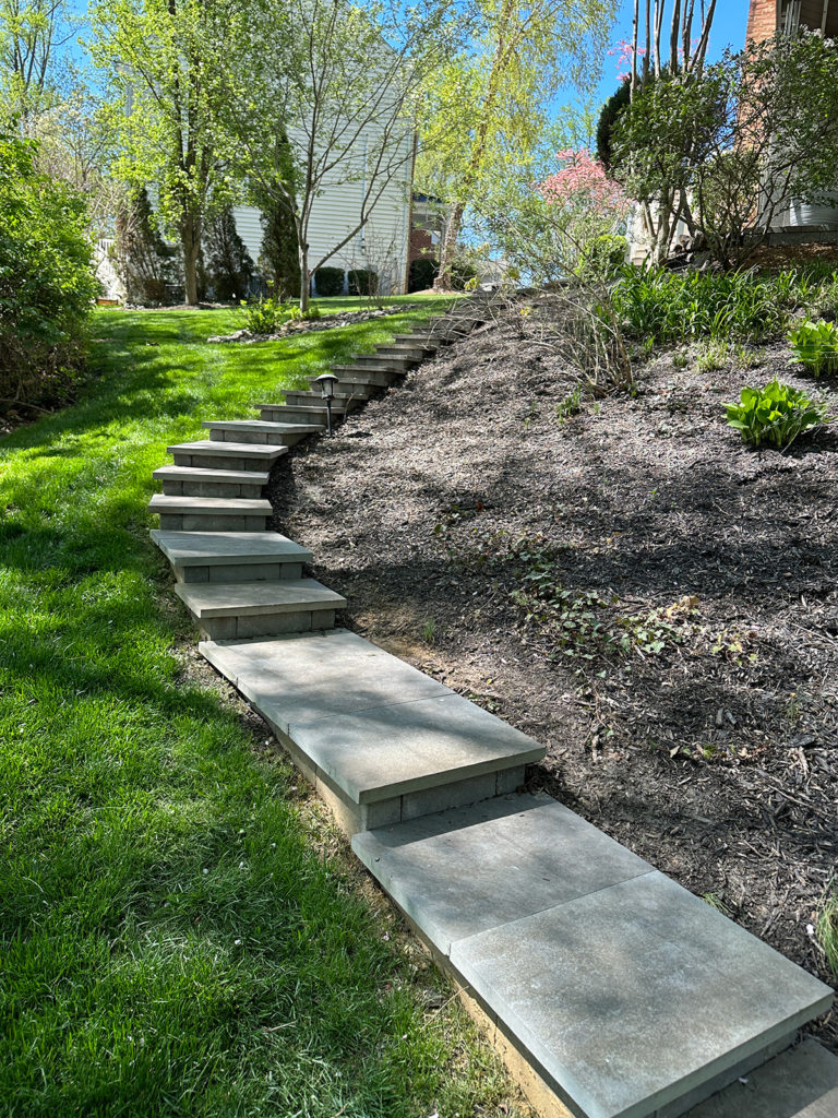 Annapolis Maryland Flagstone Stepper Stairs