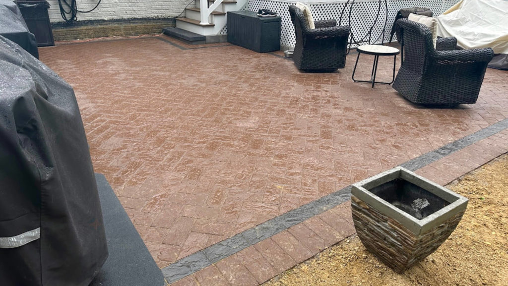 Backyard Paver Patio in Grasonville