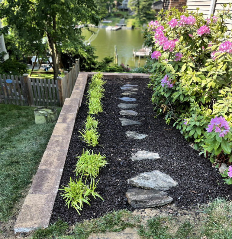 Severna Park Retaining Wall and Stair Replacement - Three Little Birds ...