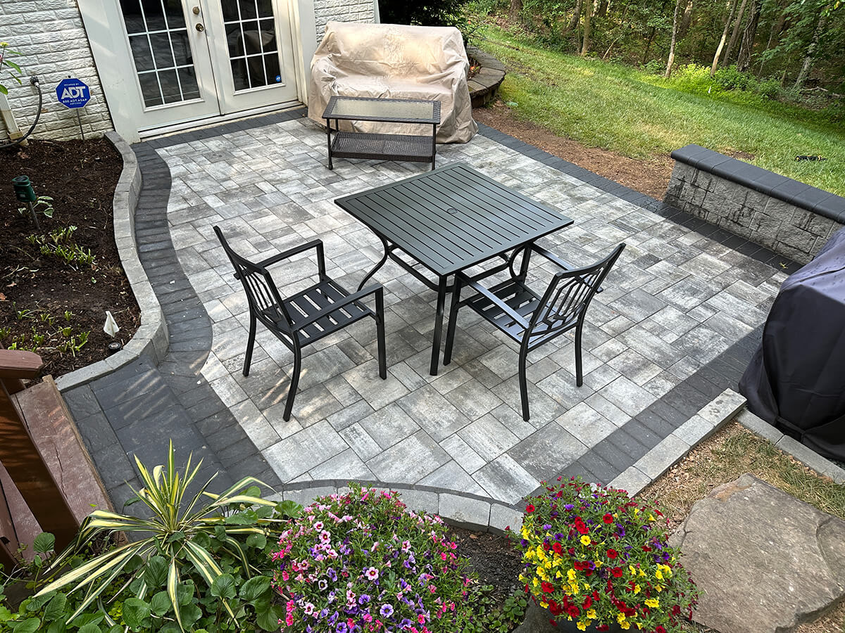 NEW PAVER PATIO